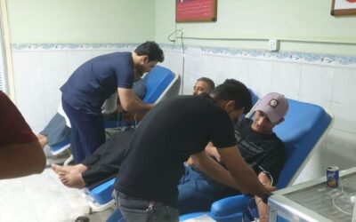 استمرار حملات التبرع بالدم في قضاء النعمانية في ليلية العاشر من محرم الحرام